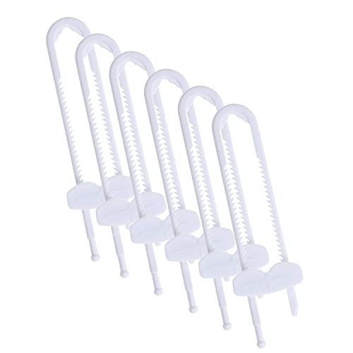 Dreambaby 6 Pack Sliding Locks, White