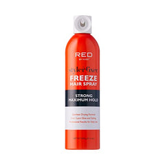 Red By Kiss: Styler Fixer Freeze Hair Spray - Strong Maximum Hold 11.1 oz