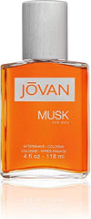 Coty Jovan Musk By Jovan For Men. Aftershave/Cologne Splash 4.0oz Bottle, 118 ml (Pack of 1)