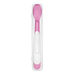 OXO Tot On-The-Go Infant Feeding Spoon with Case, Teal & Pink