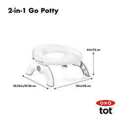 OXO Tot 2-in-1 Go Potty for Travel - Navy