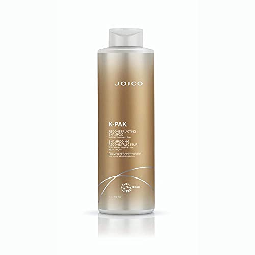 Joico K-Pak Reconstructing Shampoo, to Repair Damage, Cleansing and Conditioning, Detangles, Moisturize with Keratin, Sulfate Free