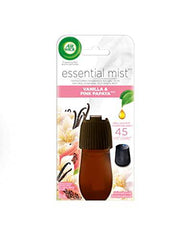 Airwick Essential Mist Fragrance Oil Diffuser Refill, Vanilla & Pink Papaya, Infused With Real Essential Oils (1x20 mL)