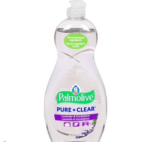 Palmolive Ultra Liquid Dish Soap, Pure + Clear Lavender & Eucalyptus - Zecoya