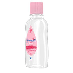 Johnson's Baby Oil, Mineral Oil Moisturizer and Baby Massage Oil, 88 ml