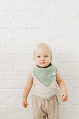 Baby Bandana Drool Bibs for Drooling and Teething 4 Pack Gift Set"Peanut" by Copper Pearl', One Size