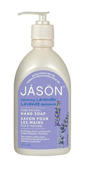 Jason Pure Natural Hand Soap, calming lavender 16 Fl Oz, 473.2 ml (Pack of 1)