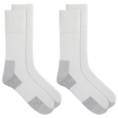 Dr. Scholl's Men's Advanced Relief Blisterguard Socks - 2 & 3 Pair Packs - Non-Binding Cushioned Moisture Management, White, 13-15