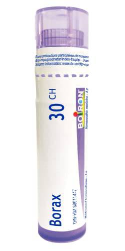 Borax 30ch Boiron Homeopathic Medicine