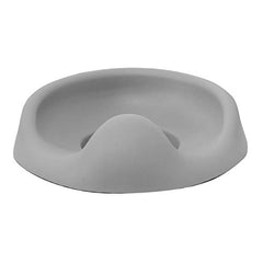 Dreambaby Soft Touch Potty Seat - Contoured Toddler Toilet Seat Attachment for Potty Training - Grey