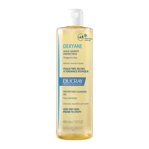 Ducray - Dexyane Protective Cleansing Oil - Dry and Atopy-Prone Skin - Face, Body & External Intimate Areas - 400ml