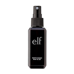 e.l.f., Matte Magic Mist & Set - Small, Lightweight, Long Lasting, Mattifying, Revitalizes, Controls Shine, Refreshes, Hydrates, All-Day Wear, 2.02 Fl Oz