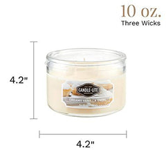 Candle Lite 1879-553 Creamy Vanilla Swirl