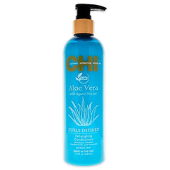 CHI Aloe Vera With Agave Nectar Curls Defined Detangling Conditioner, 11 5 Fl Oz