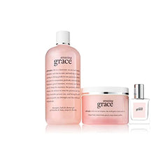 PHILOSOPHY amazing grace 3-in-1 shampoo, shower gel & bubble bath for Women 480ml