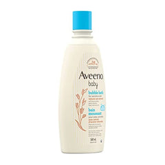 Aveeno Baby Bubble Bath - Baby Skin Care Product - Sensitive Skin Cleanser - Hypoallergenic - 568 mL, white