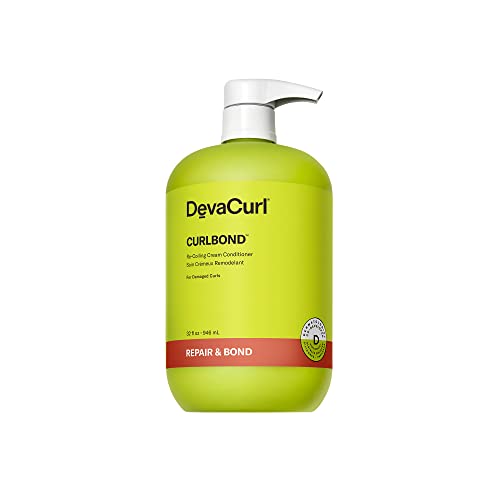 DevaCurl CurlBond Conditioner, Re-Coiling Cream Conditioner, 946mL