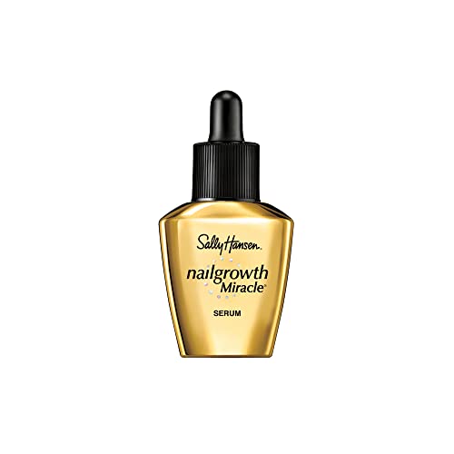 Sally Hansen - Nailgrowth Miracle Serum™, Improves appearance of nails & cuticles, peptide nail serum formula with biotin, nails resist to damage