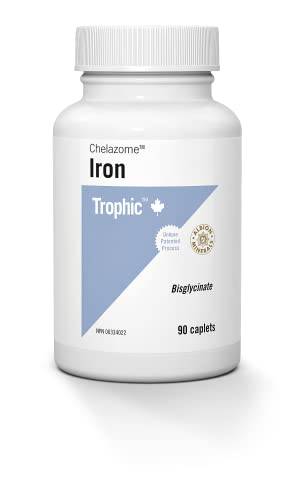 Trophic Iron - Chelazome, 90 Count Caplets (Pack of 1)