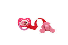 MINNIE 2 PACK PACIFIER AND 2 CLIPS