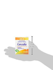 Boiron Coryzalia for colds and cold symptoms, 60 Tablets. Chewable Tablets for nasal congestion, runny nose, rhinitis. Non-drowsy Cold Medicine