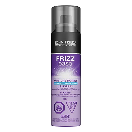 John Frieda Frizz Ease Moisture Barrier Firm Hold Hairspray for Humidity Protection (340 g)