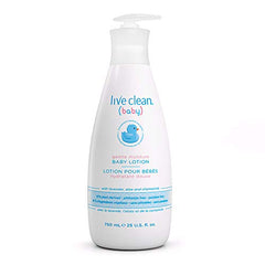 Live Clean Baby Gentle Moisture Baby Lotion, 750 mL