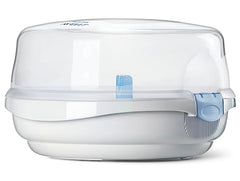 Philips AVENT Microwave Steam Sterilizer for Baby Bottles, Pacifiers, Cups and More, SCF281/05