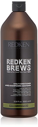 Redken Brews Daily Conditioner for All Hair Types, 33.8 Fl Oz 33.8 fluid_ounces