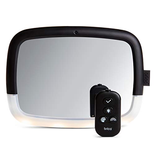 Brica Night Light Baby in-Sight Pivot Mirror, black (61443)