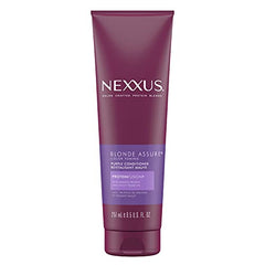 Nexxus Blonde Assure Purple Conditioner hair care for silver and blonde hair Colour Toning NO brassy Yellow tones 251 ml