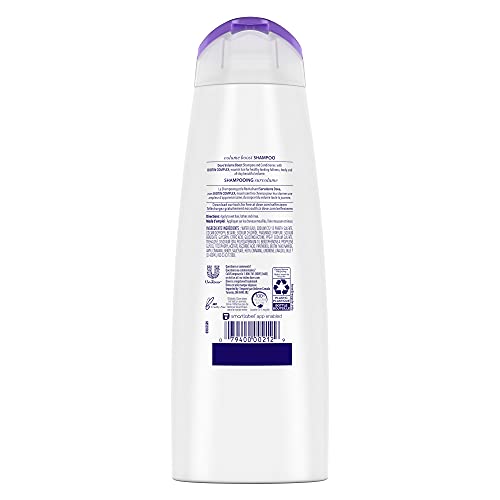 Dove Damage Therapy Shampoo for flat hair Volume Boost thicker, fuller hair 355 ml