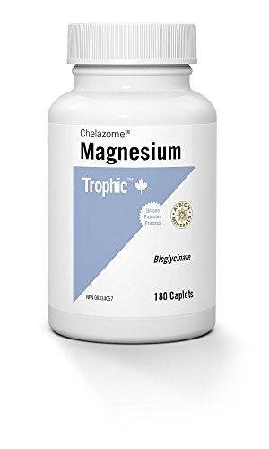 Trophic Magnesium - Chelazome Caplets, 180 Count