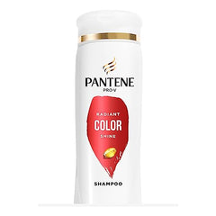 Pantene Shampoo, Cleanse and Nourish Colour Treated Hair, Radiant Colour Shine, No Stripping, Safe for Colour Treated Hair, Paraben Free, for Women, 12.0 oz