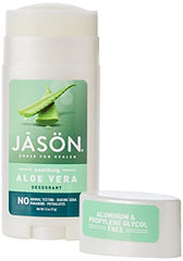 Jason Pure Natural Deodorant Stick - Soothing Aloe Vera 2.5 Oz, 1 ounces [packing may vary]