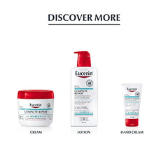 EUCERIN Complete Repair Cleanser for Dry to Very Dry Skin | Face & Body Wash, 500mL | Eucerin Body Wash | Fragrance-free Cream | Non-Greasy Cream | Recommended by Dermatologists