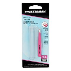 TWEEZERMAN Mini Slant Tweezer, Flamingo Pink