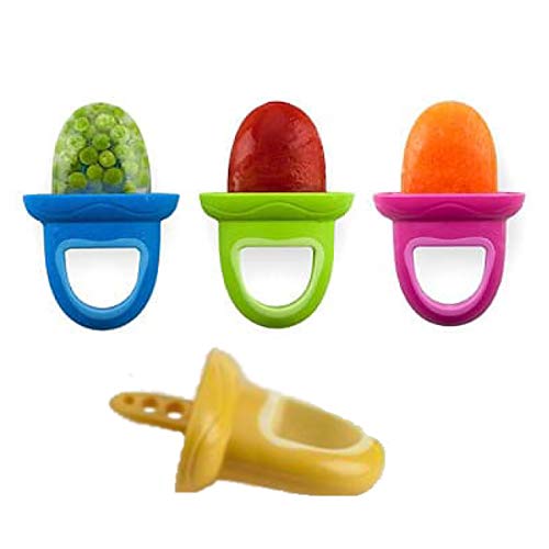 Nuby Garden Fruitsicle Replacement Handles, 4 Count, Muli-Color