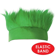 Beistle Hairy Headband, Green