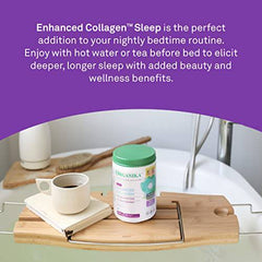 Organika Enhanced Collagen Sleep- with 100mg Gaba and 3g Melatonin-Deep Restful Sleep- 250g