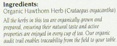 Celebration Herbals Hawthorn Leaf and Flower Tea Organic 24 Tea Bag, 36Gm