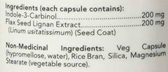 NOW Indole-3-carbinol 200mg Veg Capsules, 60 Count