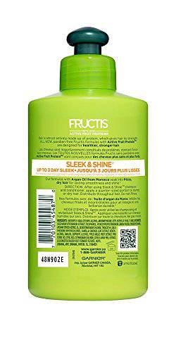 Garnier Fructis Sleek & Shine, Leave In Cream, 300 mL - Zecoya