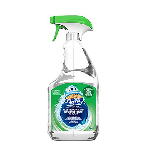 Scrubbing Bubbles Daily Shower Cleaner, Prevents Soap Scum in Tubs, Shower Walls and More, 946mL - Zecoya