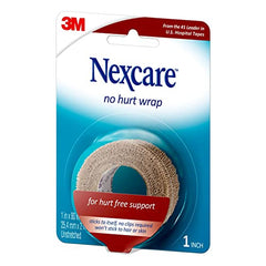 Nexcare No Hurt Wrap Tan 1 Inch X 2.2 Yard Stretched