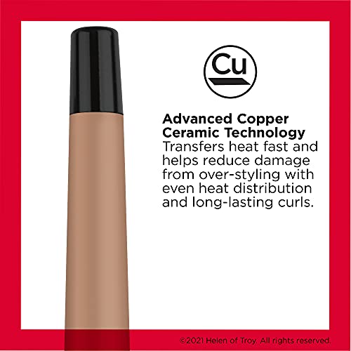 Revlon Copper 1" to 1-1/4" Curling Wand Iron