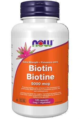 Now Biotin 5,000mcg 120vcap