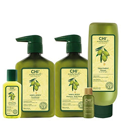 CHI Naturals with Olive Oil Hair and Body Conditioner, 11.5 fl oz