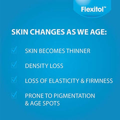 Flexitol Anti-Age Hand Balm - Contains Plantago Lanceolata - Improves Skin Elasticity and Reduces Dark Age Spots, 40g