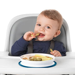 OXO Tot Stick & Stay Plate, Navy